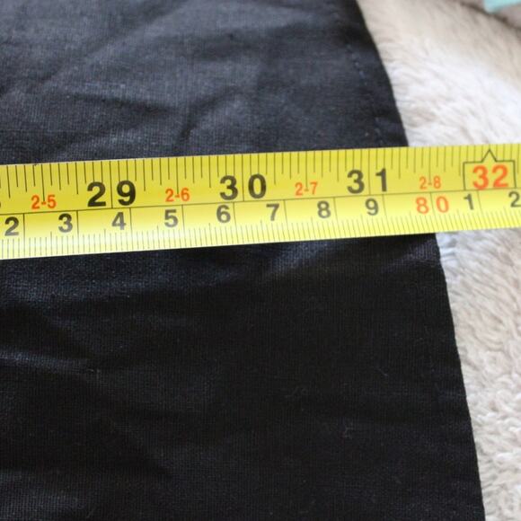 NWT Petal and Pup Linen Blend Square Neck Puff Short Sleeve Mini Dress Black S - Picture 9 of 9